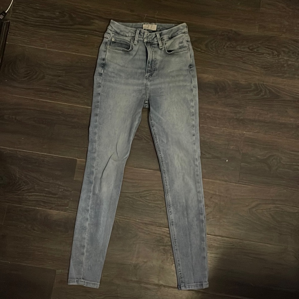 We the free. high rise, skinny, light wash jeans. Like new